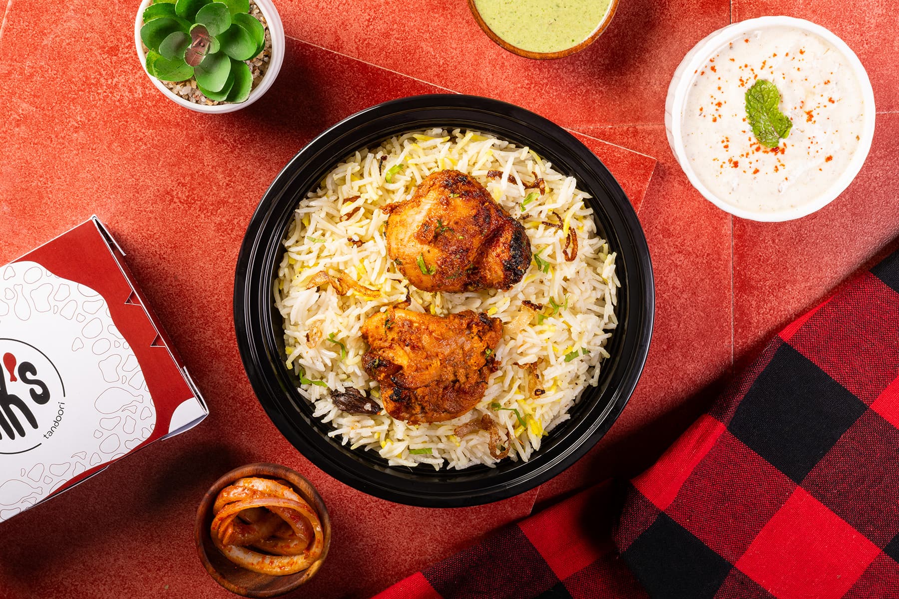 Classic Chicken Tikka Rice Bowl