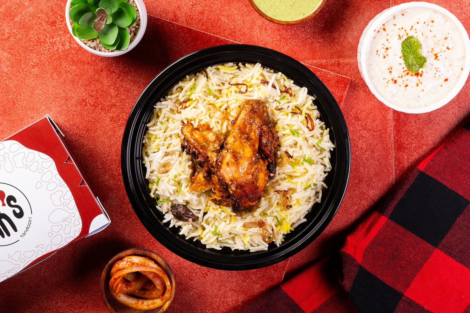 Tandoori Chicken Rice Bowl