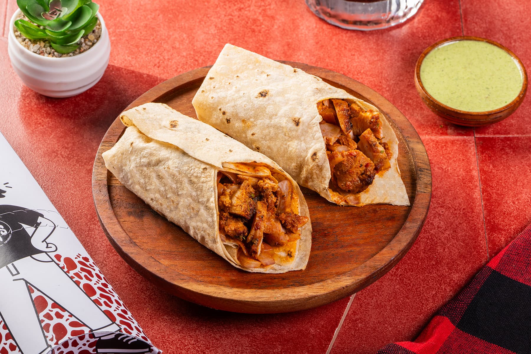 Classic Chicken Tikka Roll