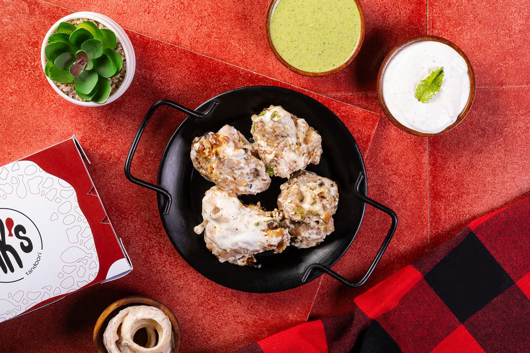 Malai Tandoori Chicken