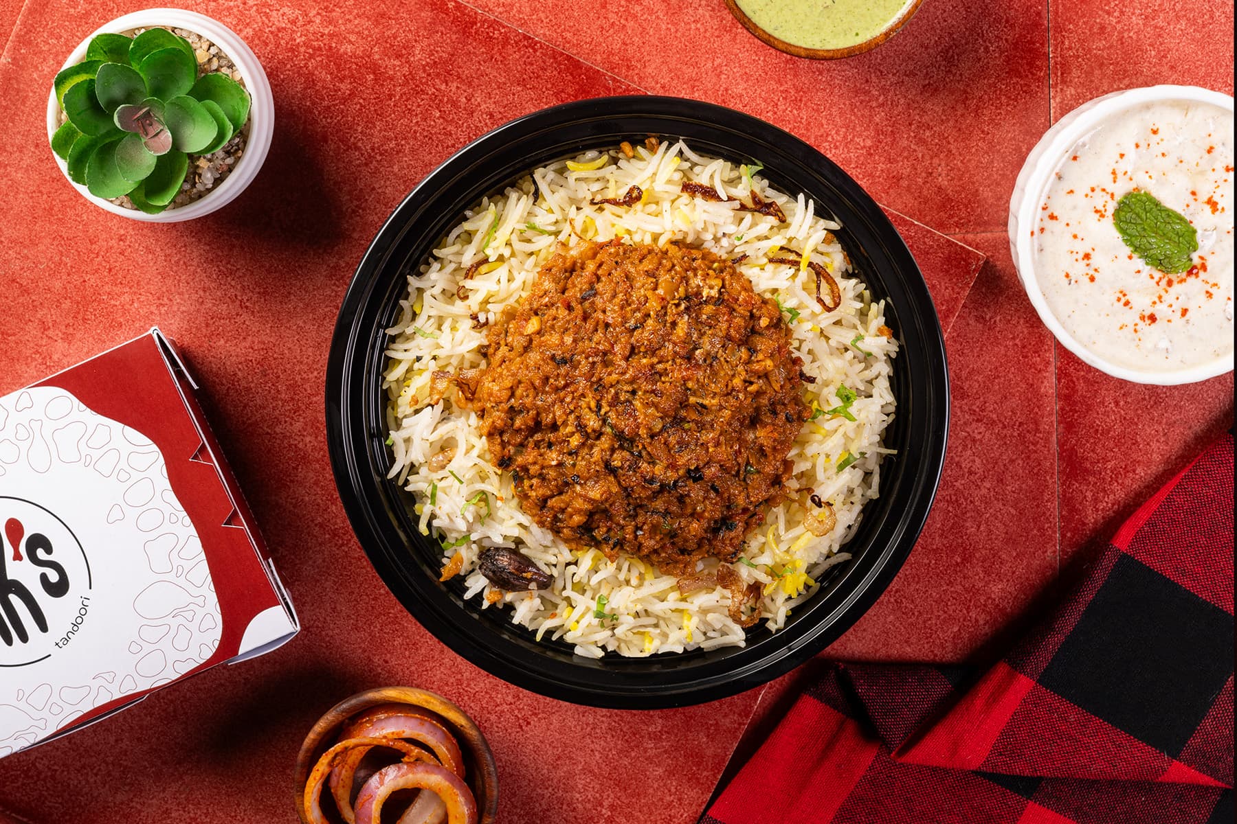 Soya Keema Rice Bowl